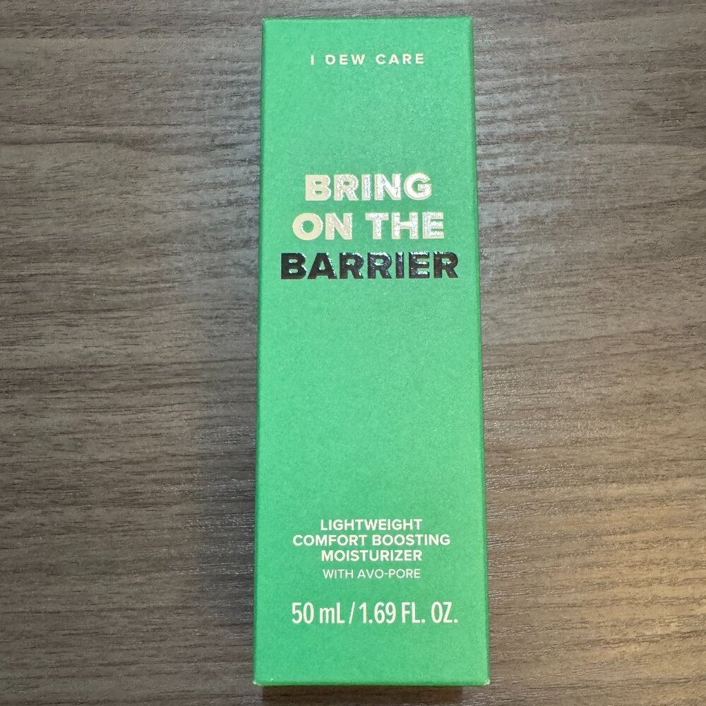I Dew Care Bring on the Barrier lightweight moisturizer